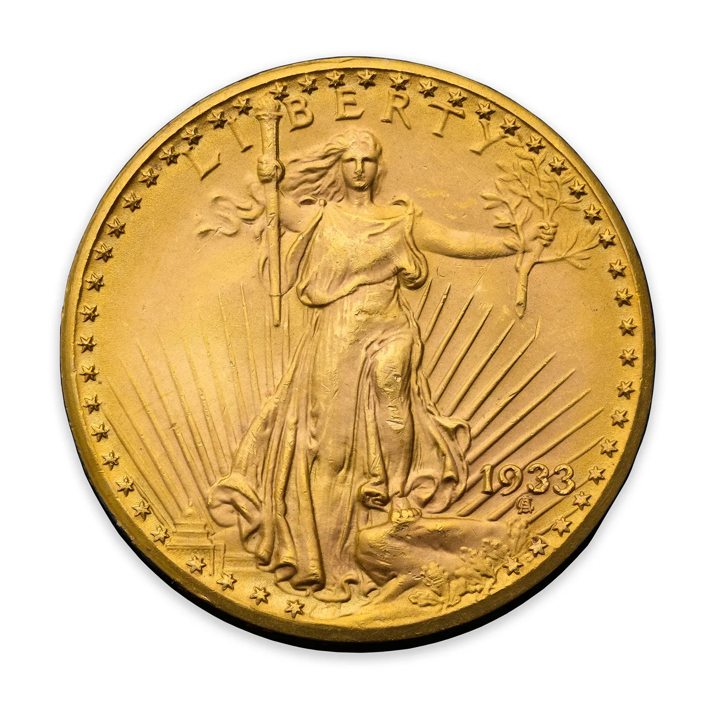 เหรียญ 1933 Double Eagle ด้านหน้า